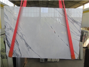 Lilac White New York Marble Slabs, Tiles, polished floor covering tiles, walling tiles 