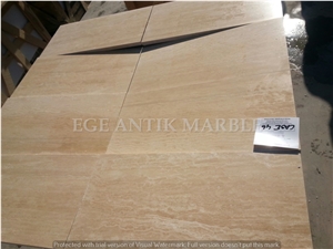 2x30x60 Veincut Filled&Polished Denizli Classic Light Travertine Tiles