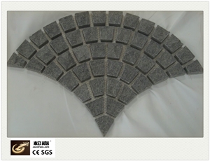 High Quality G654 Dark Grey Cheap Paving Stone,Granite Paving Stone on Net, Natural Granite Paver, Cube Stone