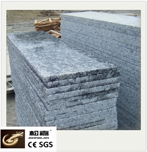 Large Supply China Grey Granite G603 Flooring Stair,Outdoor Stair Steps Lowes Granite Flamed Granite Building Indoor Stairs