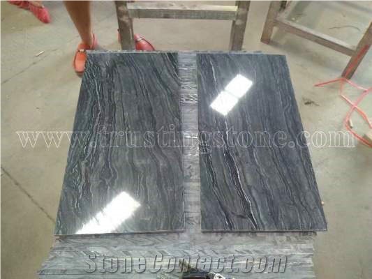 Silver Wave Marble,Silver Wave Grey,Silver Dragon,Wooden Black,Black Forest Marble Slab &Tiles