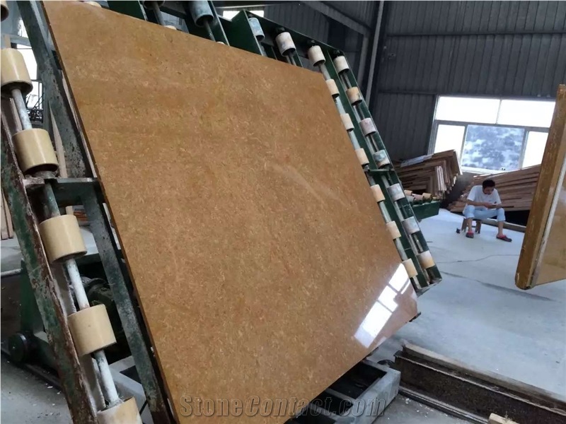 Golden Yellow Marble Slabs-China Yellow Slabs & Tiles-Wall Covering and Flooring Panels French Patterns for Decoration Project