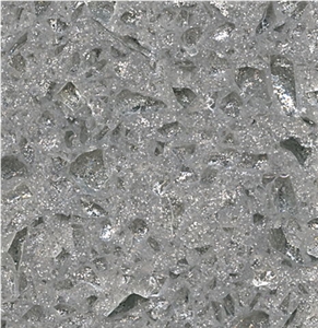 Crystal Shining Light Grey Quartz Quartz Stone