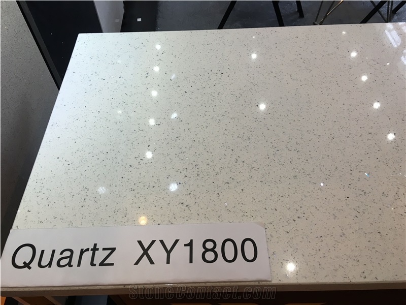 Crystal White Quartz Slab/Quartz Stone