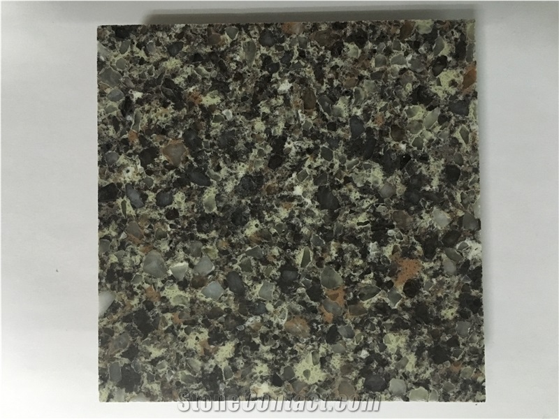 Xy5981 Natural Diamond Quartz Stone Slabs, China Engineered Stone, Artificial Stone, Multicolor Solid Surface Quartz Stone, Caesarstone Quartz