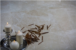 Moon Cream Marble Tiles & Slabs, Beige Marble Polished Floor Covering Tiles, Walling Tiles