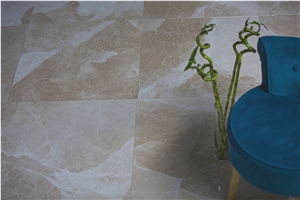 Natural Beige Polished Marble Tiles & Slabs, Floor Covering Tiles, Walling Tiles