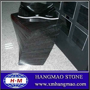 Cheap Price Black Sandalwood Marble Pedestal Basins