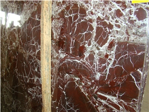 Rosso Lepanto Marble Slabs & Tiles, Turkey Red Marble