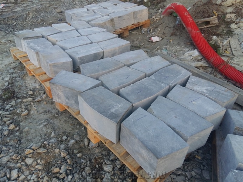 Prievidza Andesite Blocks, Slovakia Grey Andesite