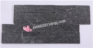 China Black Quartzite Cultured Stone -Xiamen Bonstone Comapny