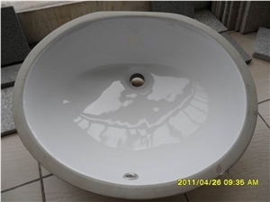 Navaja White Granite Vanity Tops, Granite Custom Vanity Tops with Wooden Cabinet, China White Granite Bathroom Tops with Ceramic Basins,Custom Vanity Tops, Qaurtz Stone Bathroom Top, Engineered Stone