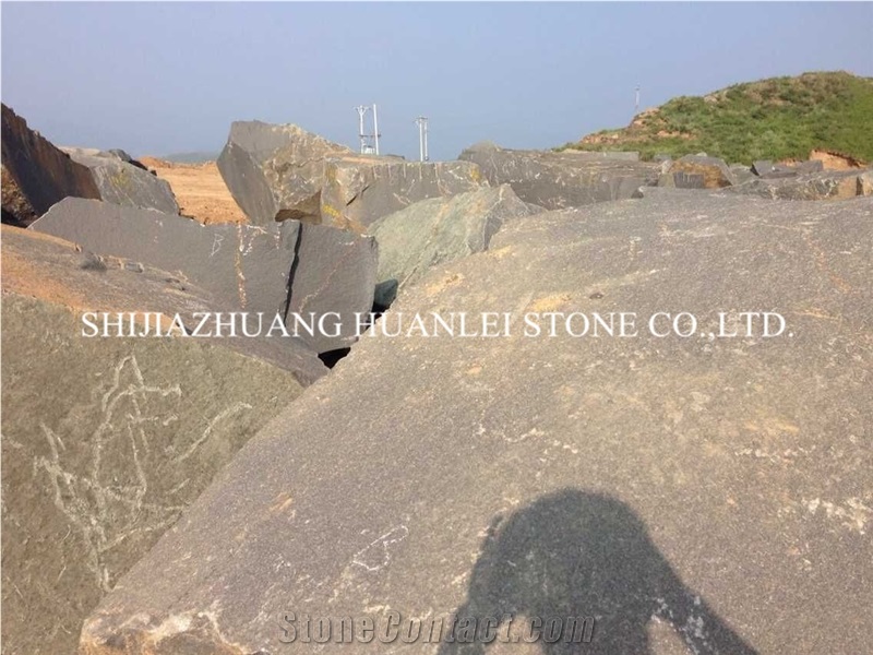 Shanxi Black Granite Blocks ,Quarry,China Black Grainte