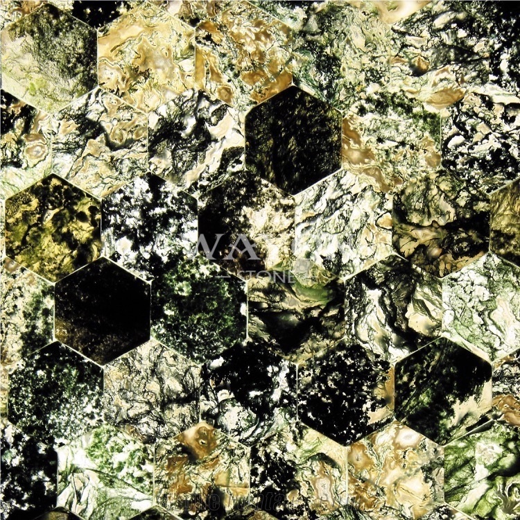 Natural Crystal Gemstone Tiles & Slabs,Semiprecious Stone