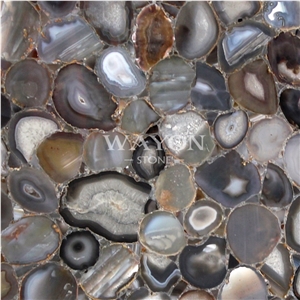 Natural Crystal Gemstone Tiles & Slabs /Semiprecious Stone