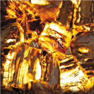 Natural Crystal Gemstone Tiles & Slabs,Yellow Semiprecious Stone