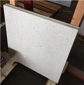 White Quartz Stone Tiles, China White Flooring Tiles