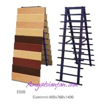 Double-Sided Stone, Tile And Laminate Flooring Display Rack
