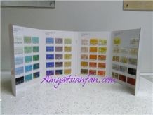 Handhold Quartz Marble Granite Stone Display Sample Binder