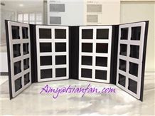 High Quality Carved Dispaly Quartz Stone Sample Book