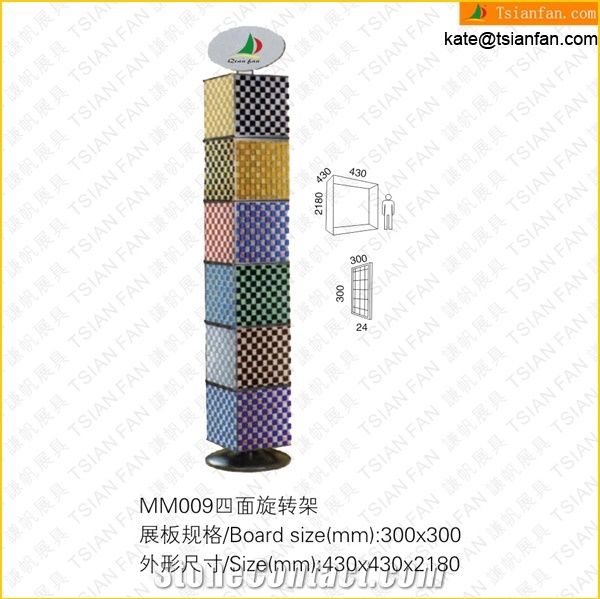 MM009 Favorable  Mosaic Stand Display In Showroom