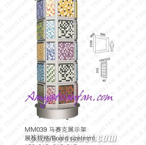 MM039 Favorable Mosaic  Stand Display In Showroom