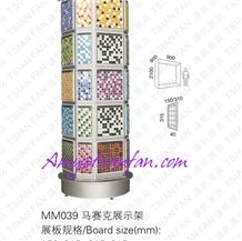 MM039 Favorable Mosaic  Stand Display In Showroom
