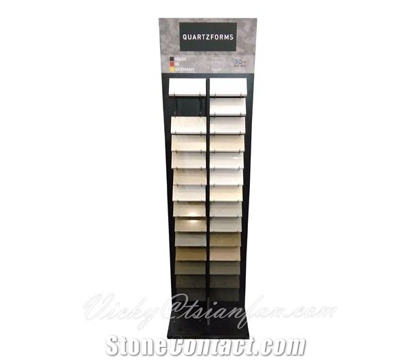 Quartz Stone Tile Display Shelf