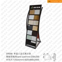 Single side display stand for stone tile / quartz stone tile display stand /Tsianfan SR008