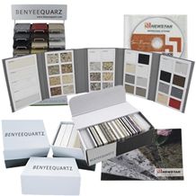 Stone sample book/ quartz stone tile /sample catalog