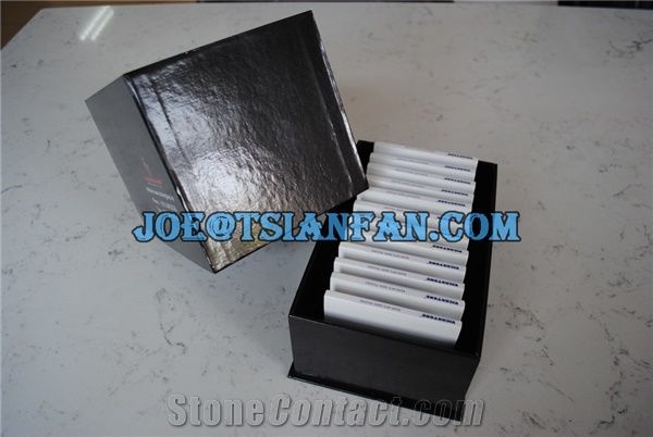 stone sample box/ stone tile sample book