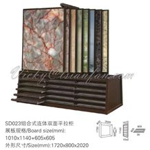 Tsianfan SD023| Wheeled Display Rack for Marble & Granite Slab Supplier