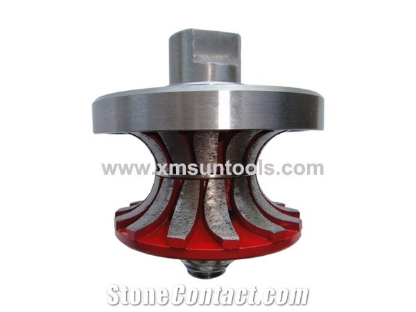 Diamond Router Bit with Cover/Edging Tools/Stone Profile Wheels for Edge Surface