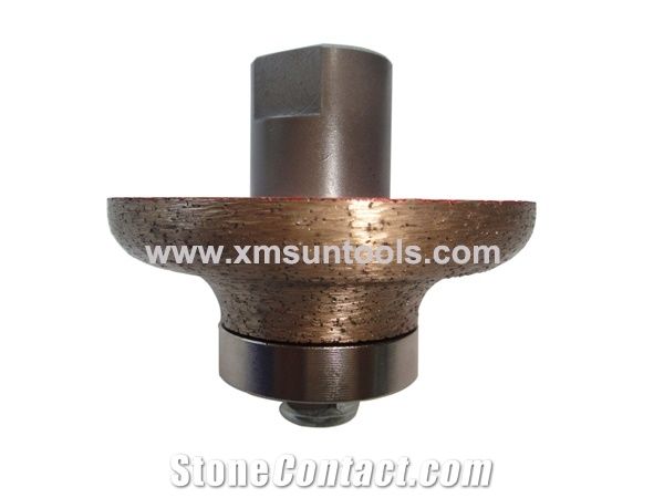 Diamond Router Bit with Cover/Edging Tools/Stone Profile Wheels for Edge Surface