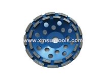 Double Row Cup Wheels/Stone Grinding Wheel/Diamond Grinding Tools for Granite Marble and Engineered Stone