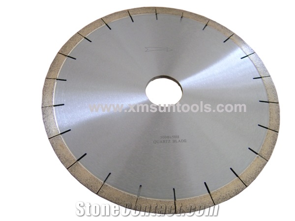 Engineered Stone Blades/Diamond Saw Blades for Quartz/Cutting Disc for Engineered Stones/Wet Cutting Tools with Silent Core