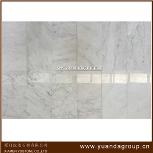 Chinese White Natural Marble Stone Tiles