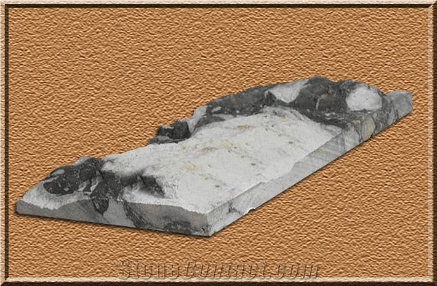 Palm Strip Sandstone Rta Tiles & Slabs, Grey Sandstone Floor Covering Tiles, Walling Tiles
