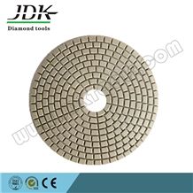 100mm Grit200 Diamond Flexible Dry Polishing Pads For Marble And Granite