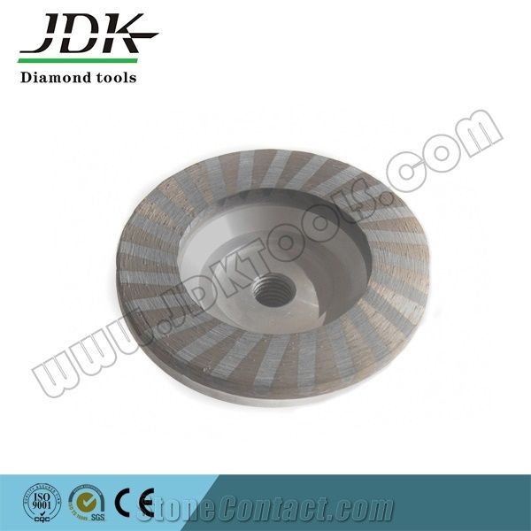 Aluminum Matrix Continuous Segment Diamond Cup Wheel