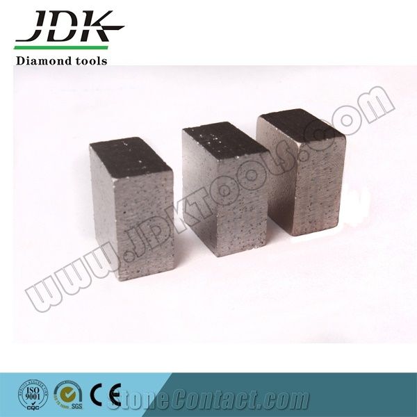 JDK Diamond Segment And Saw Blade For Marble Block Cutting 