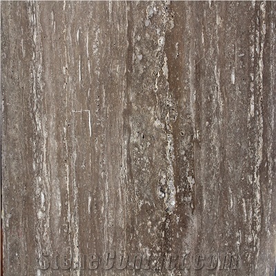Silver Travertine Tiles & Slabs, Grey Polished Travertine Floor Covering Tiles, Walling Tiles
