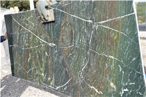 Jungle Dream Marble Slabs, Turkey Green Marble Tiles, Polished Marble Floor Covering Tiles, Walling Tiles