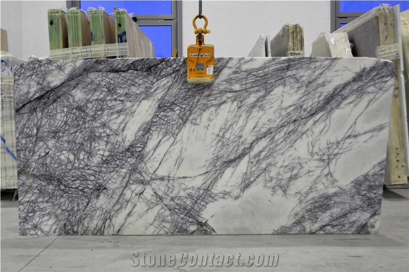  Lilac White Marble tiles & slabs, white polished marble floor tiles, wall tiles