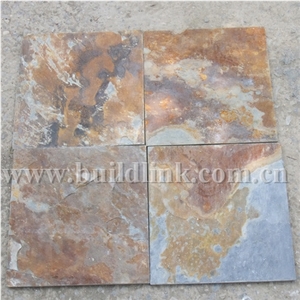 China Rusty Slate Tiles, Slate Flooring Tiles, Slate Floor Tile on Sale
