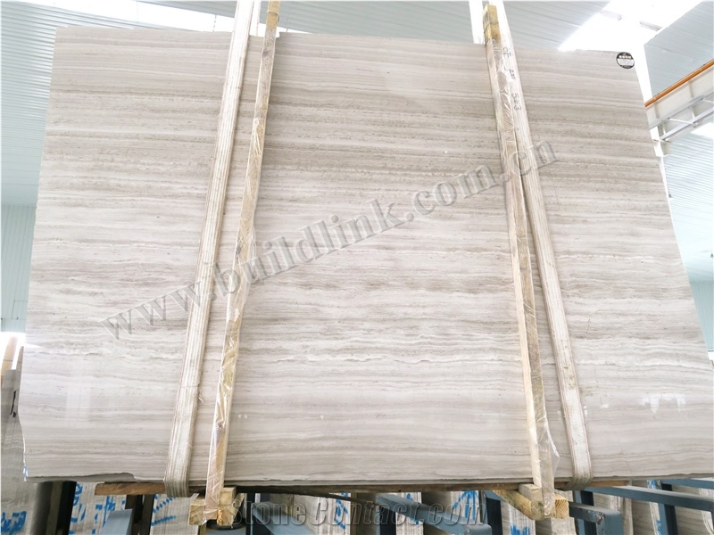 Crystal White Wooden Polished Slabs ,Wooden Marble, White Wood Grain Marble ,Crystal Wooden Vein White Marble Polished Slabs