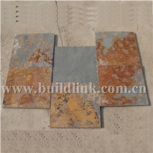 Rusty Slate Tiles, Slate Flooring, Slate Floor Tile on Sale, China Rusty Slate Tiles