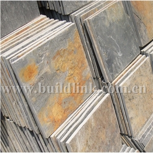 Rusty Slate Tiles, Slate Flooring Tiles, Slate Floor Tile on Sale, China Rusty Slate Tiles