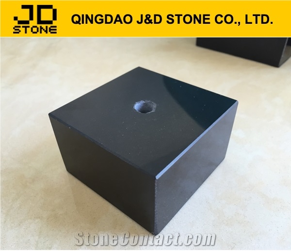 Pure Black Marble Base with High Quality
