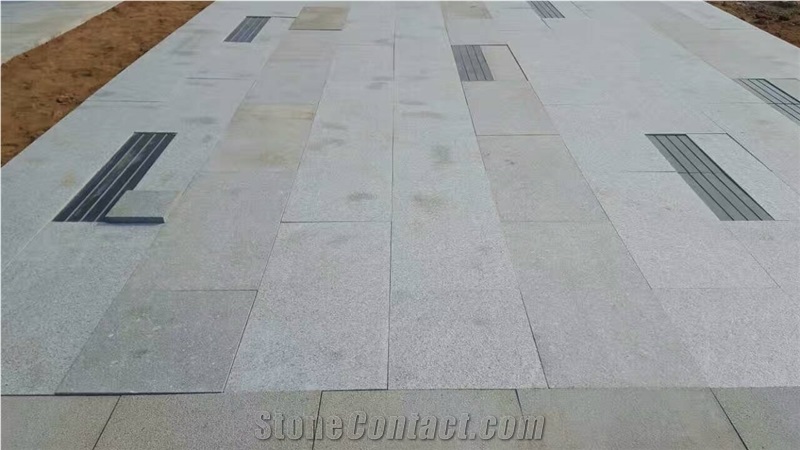 G375 Grey Granite Flamed Surface Paver Stone Cheap Prices